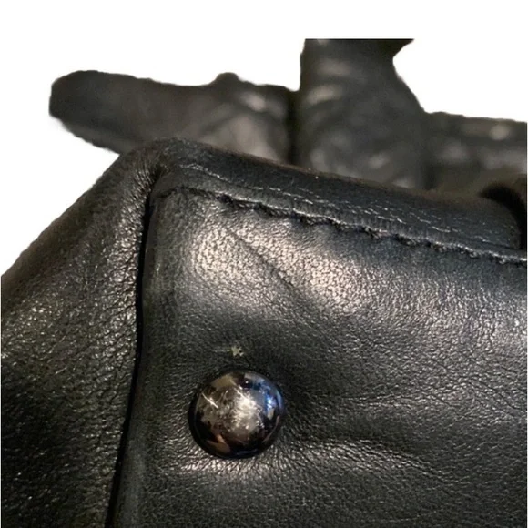 Chanel 2.55 Matelasse Turn Lock Tote Leather Handbag - Picture 8 of 9